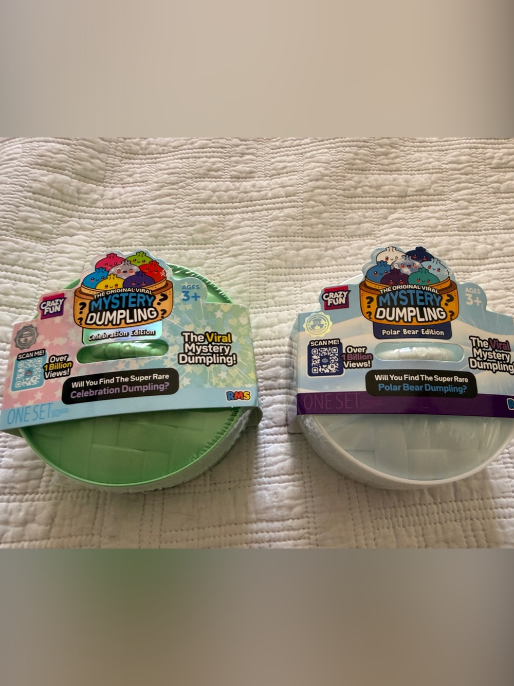 Mystery Dumpling RMS -celebration and polar bear editions! Unopened.